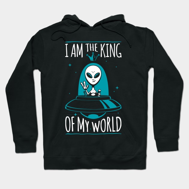 Alien King Hoodie by Malchev